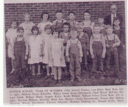 Hunter School 1934